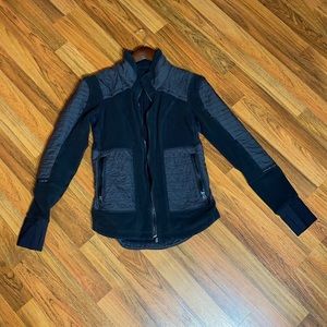 Lululemon Moto-Style zip-up jacket